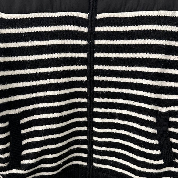 Lou & Grey Black and White Striped Jacket L - Picture 3 of 5